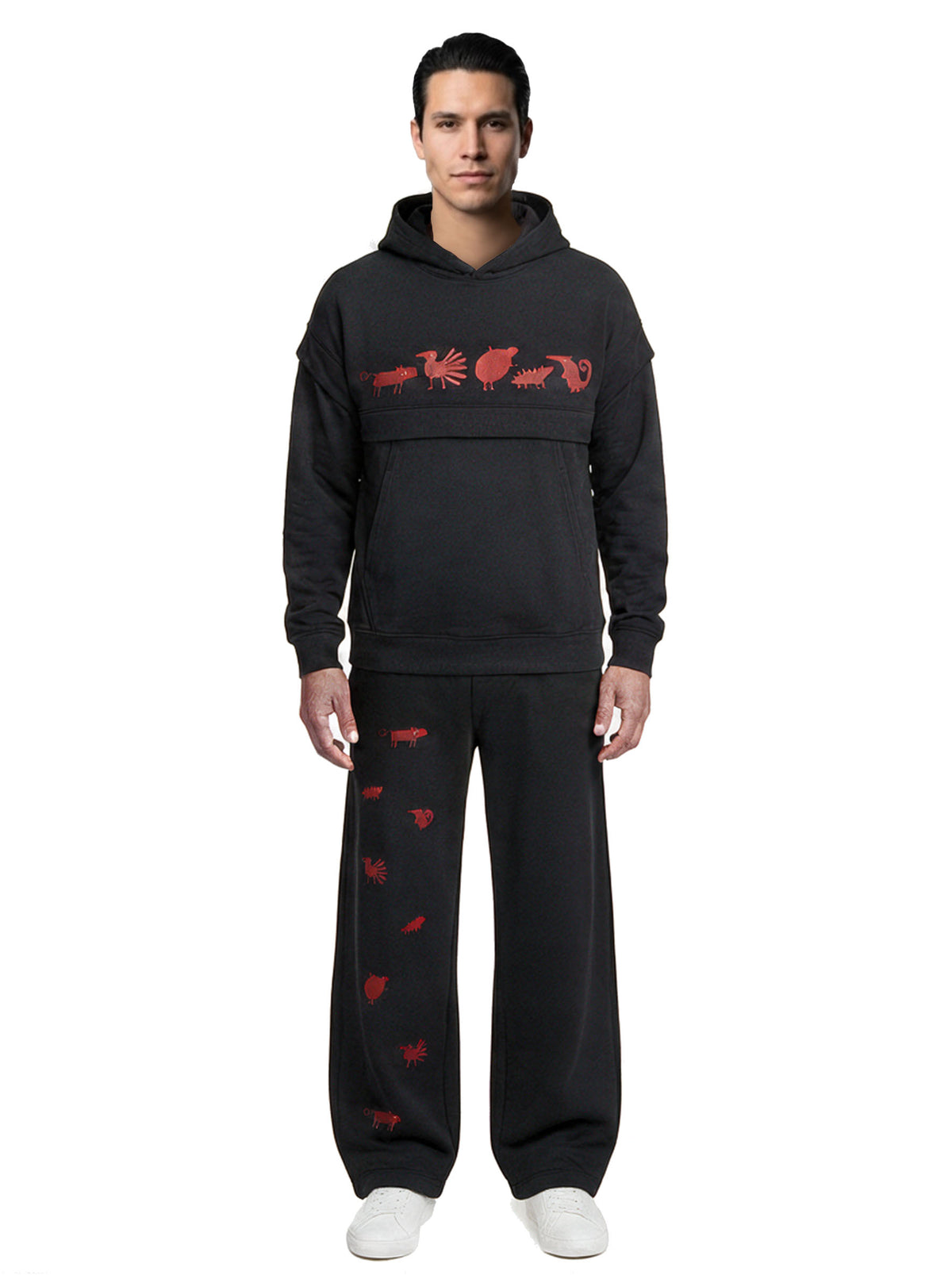 Hoodie "Lustige Tiere"