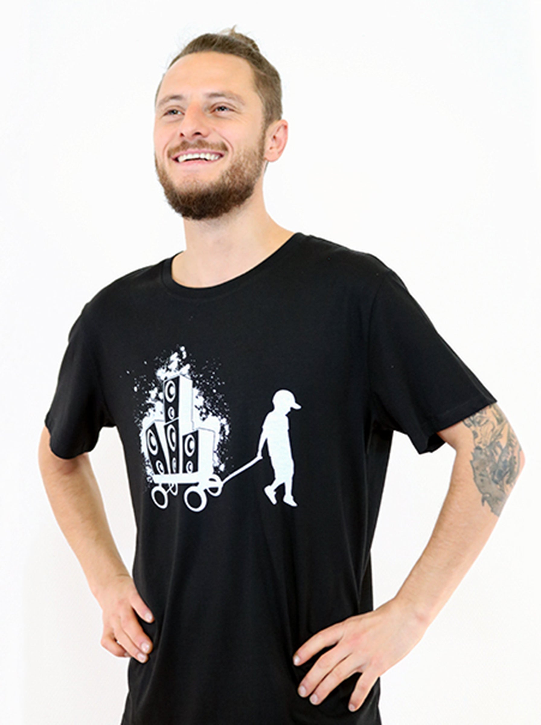 Boxen-Bernd T-Shirt, Herren, Siebdruck