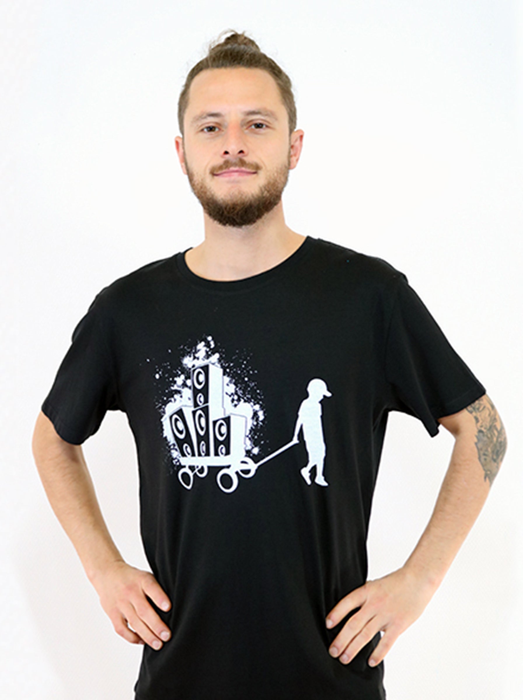 Boxen-Bernd T-Shirt, Herren, Siebdruck