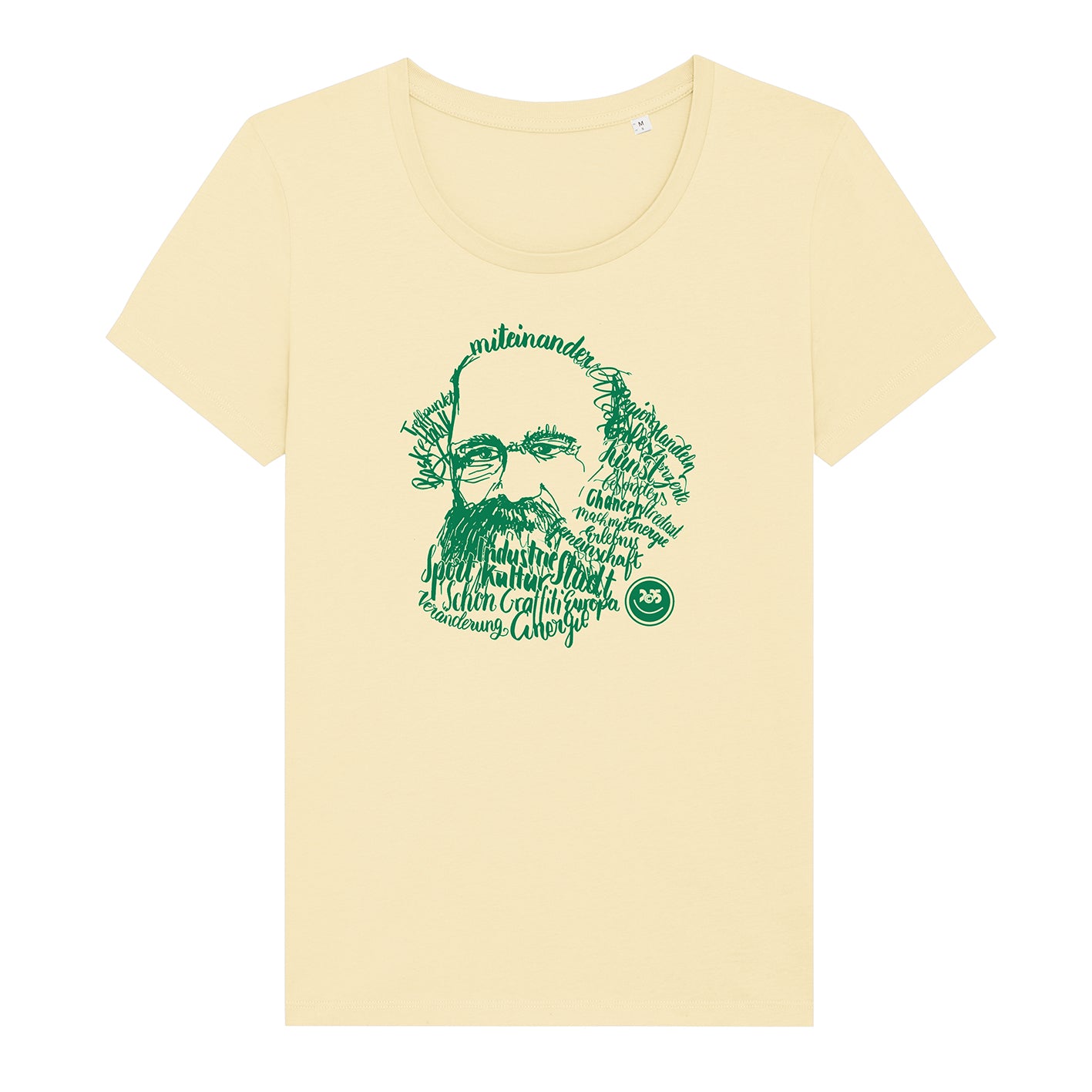 Damen-Shirt "Chemnitz2025", Kaligrafie-Marx