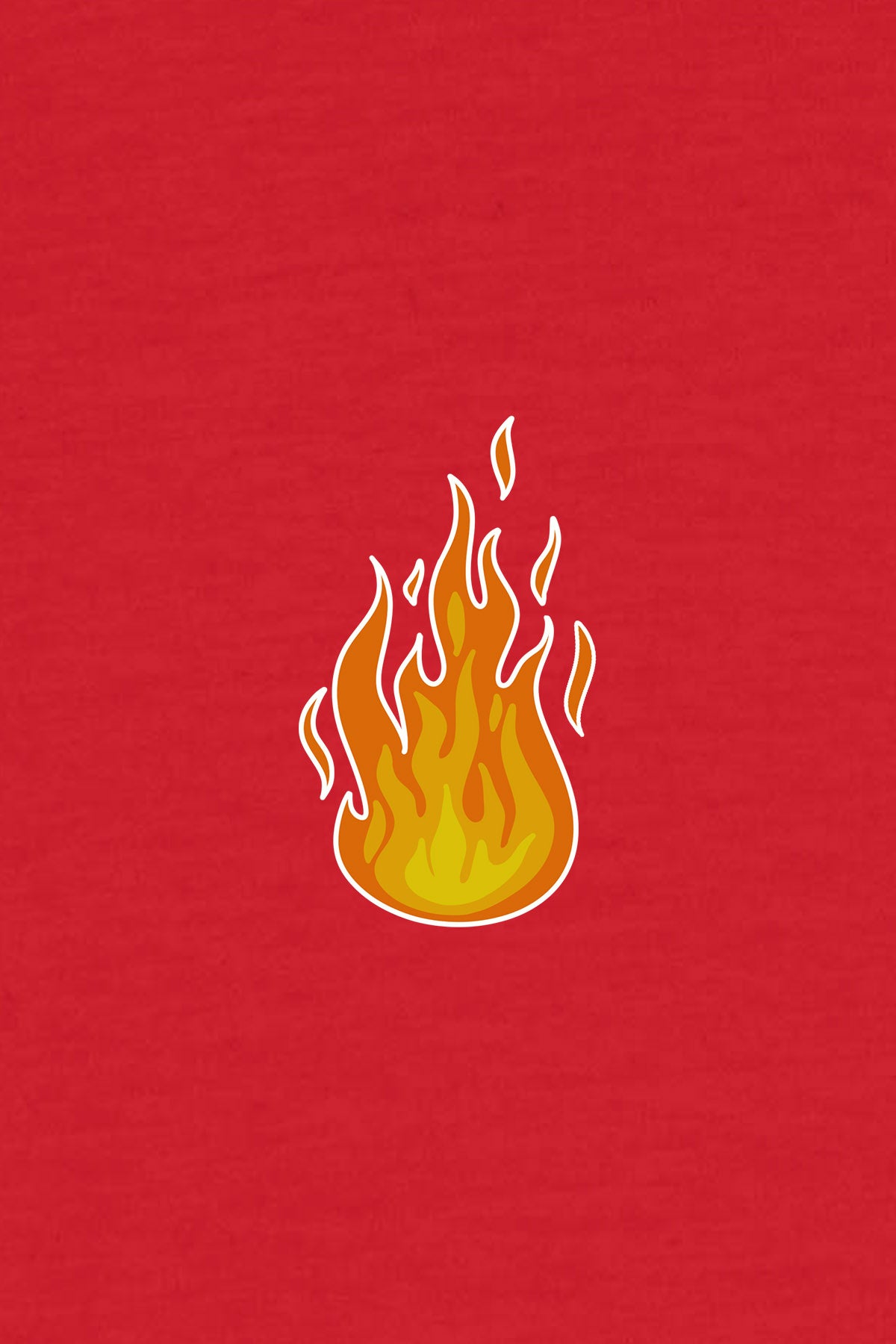 Kinder Langarmshirt „Feuerwehr Tatü Tata“ – Bio-Baumwolle, Rot