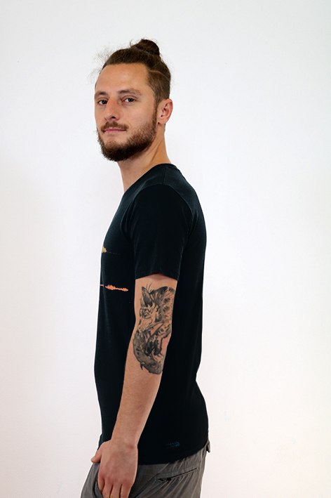 T-Shirt Schallwelle, Frequenz, Unisex