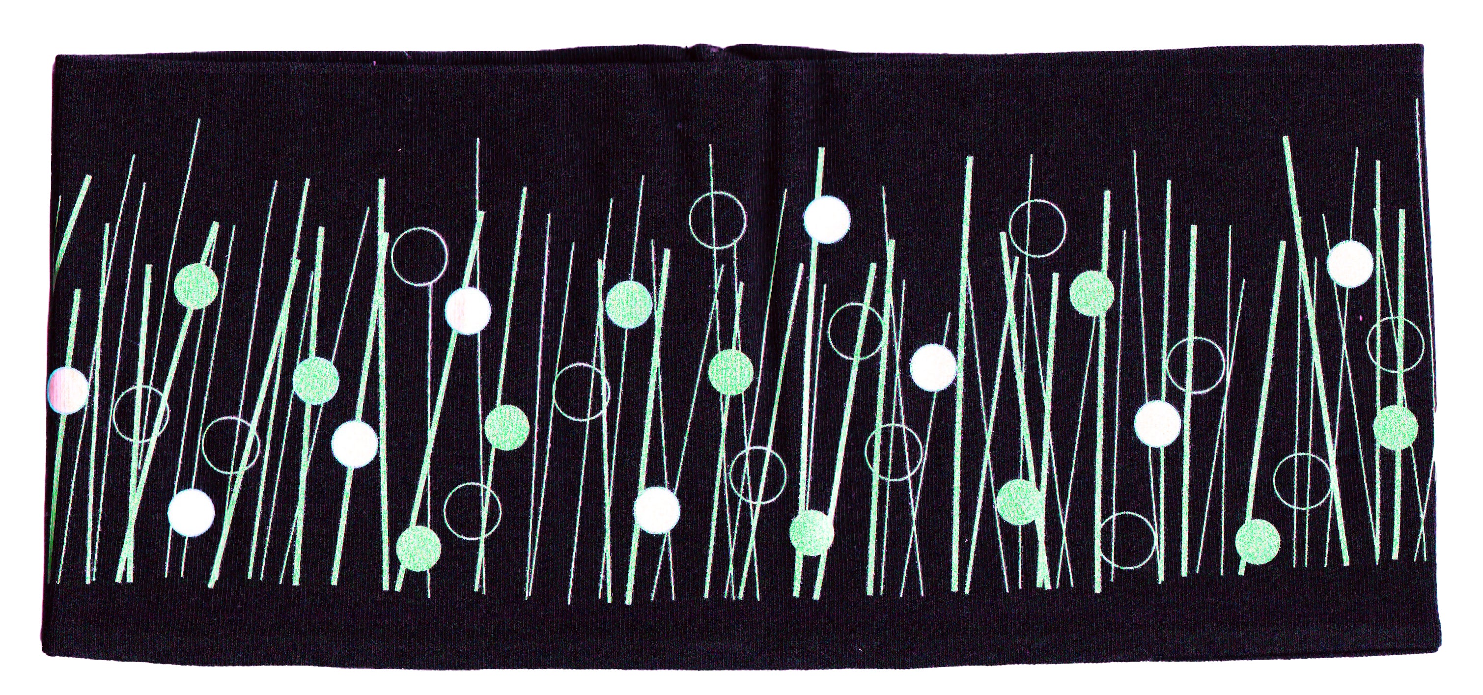 Haarband mit geometrischem Muster