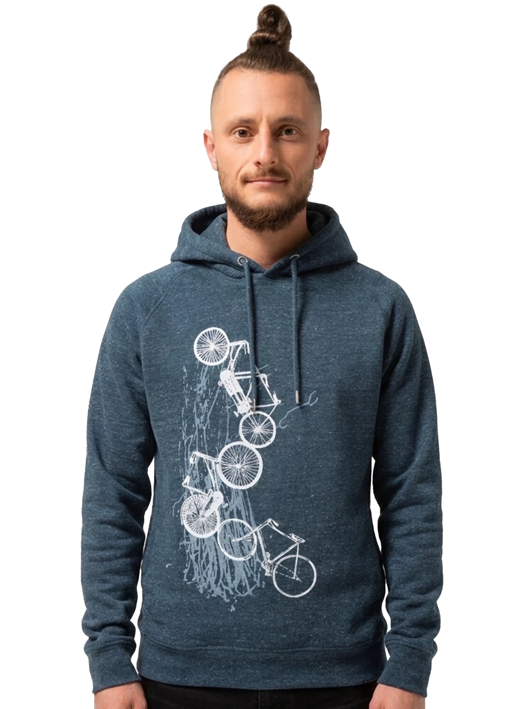 Hoodie "Fahrrad" Sweatshirt, Kapuzenpullover