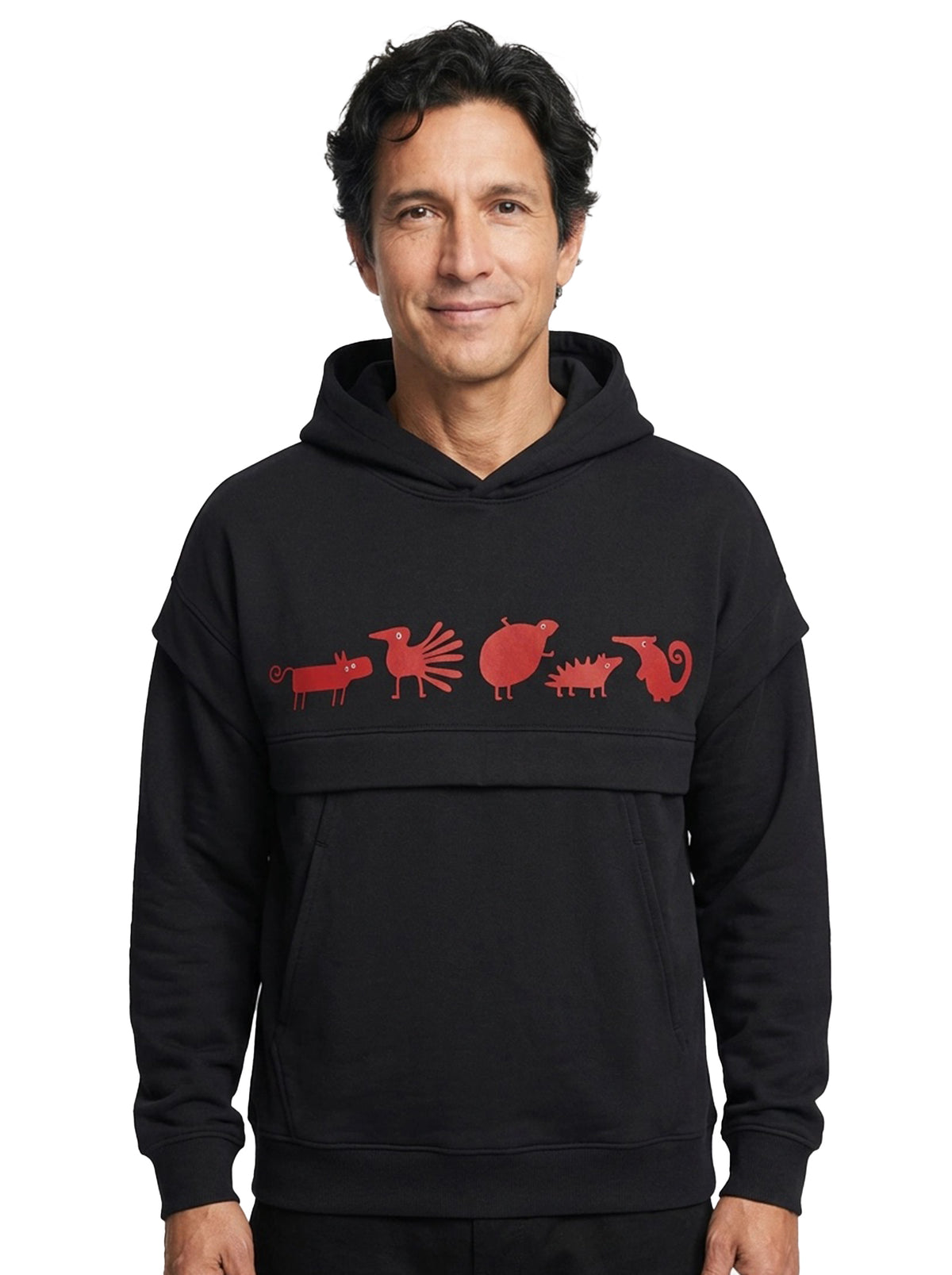 Hoodie "Lustige Tiere"