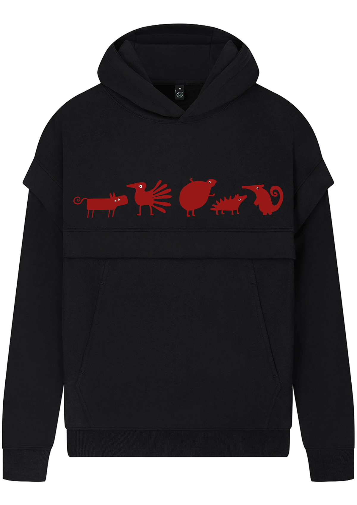 Hoodie "Lustige Tiere"