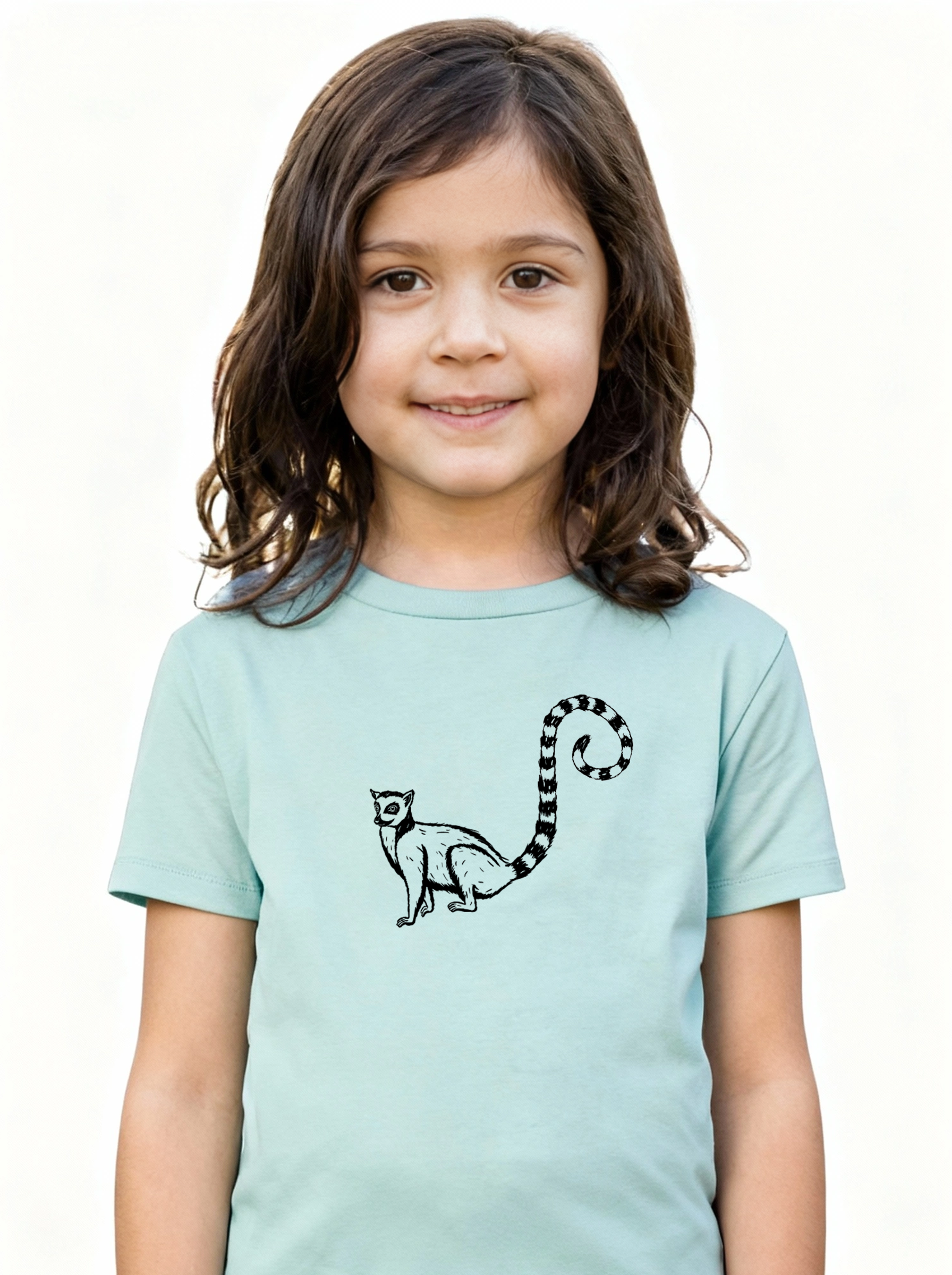 Kinder-T-Shirt "Kringel-Lemur"