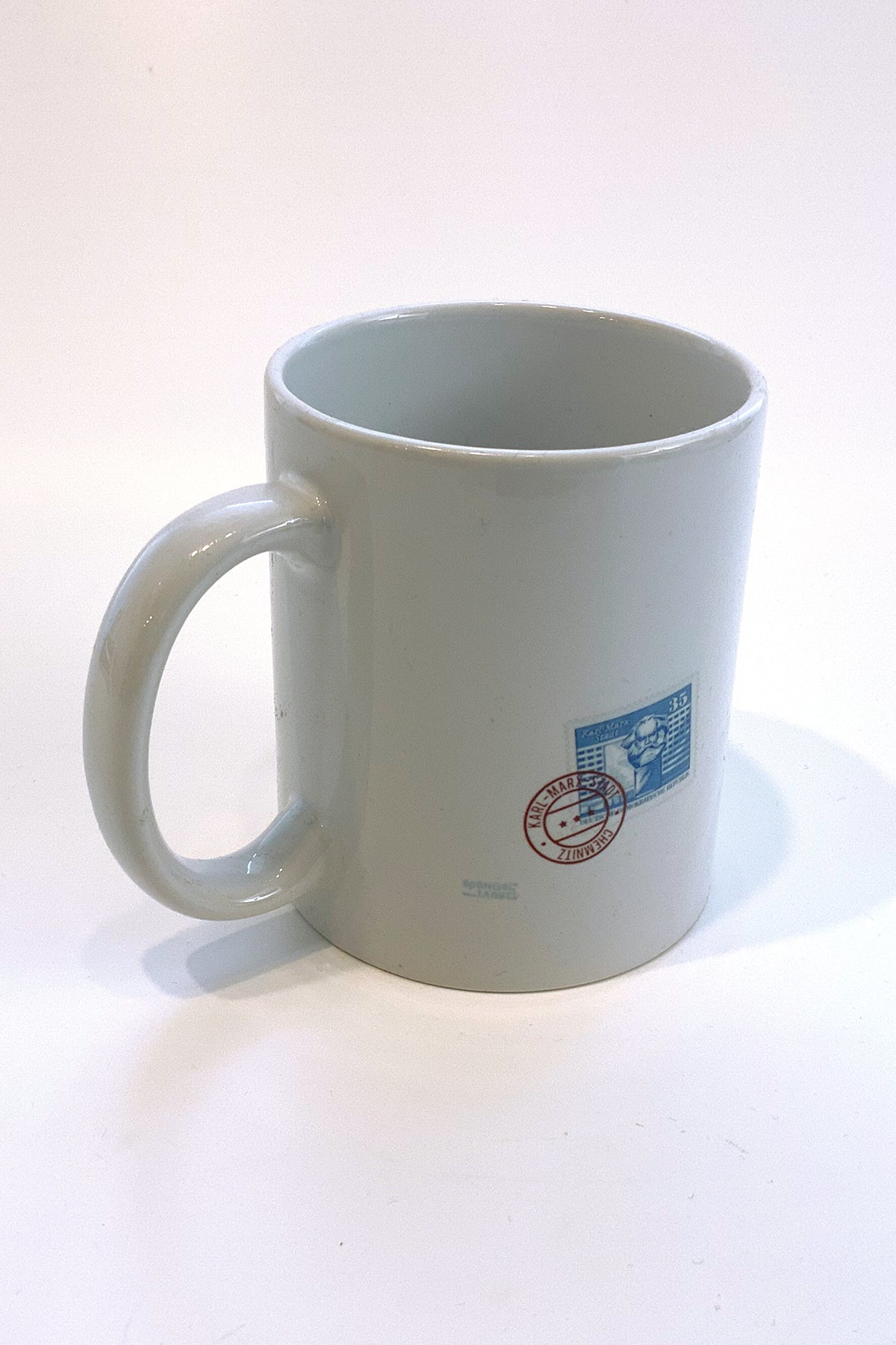 Keramiktasse - Kaligrafie-Marx, Chemnitz2025