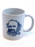 Keramiktasse - Kaligrafie-Marx, Chemnitz2025