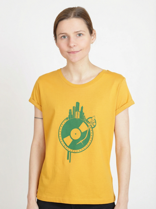 Damenshirt "Weltscheibe"