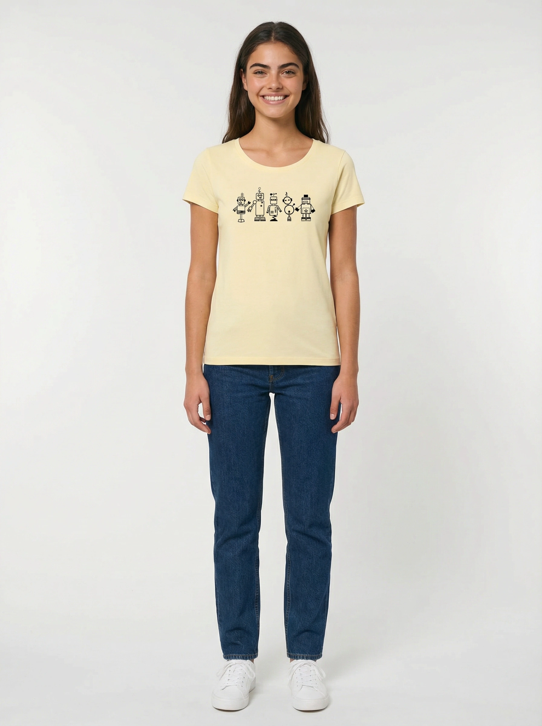 Damen-Shirt "Roboter"