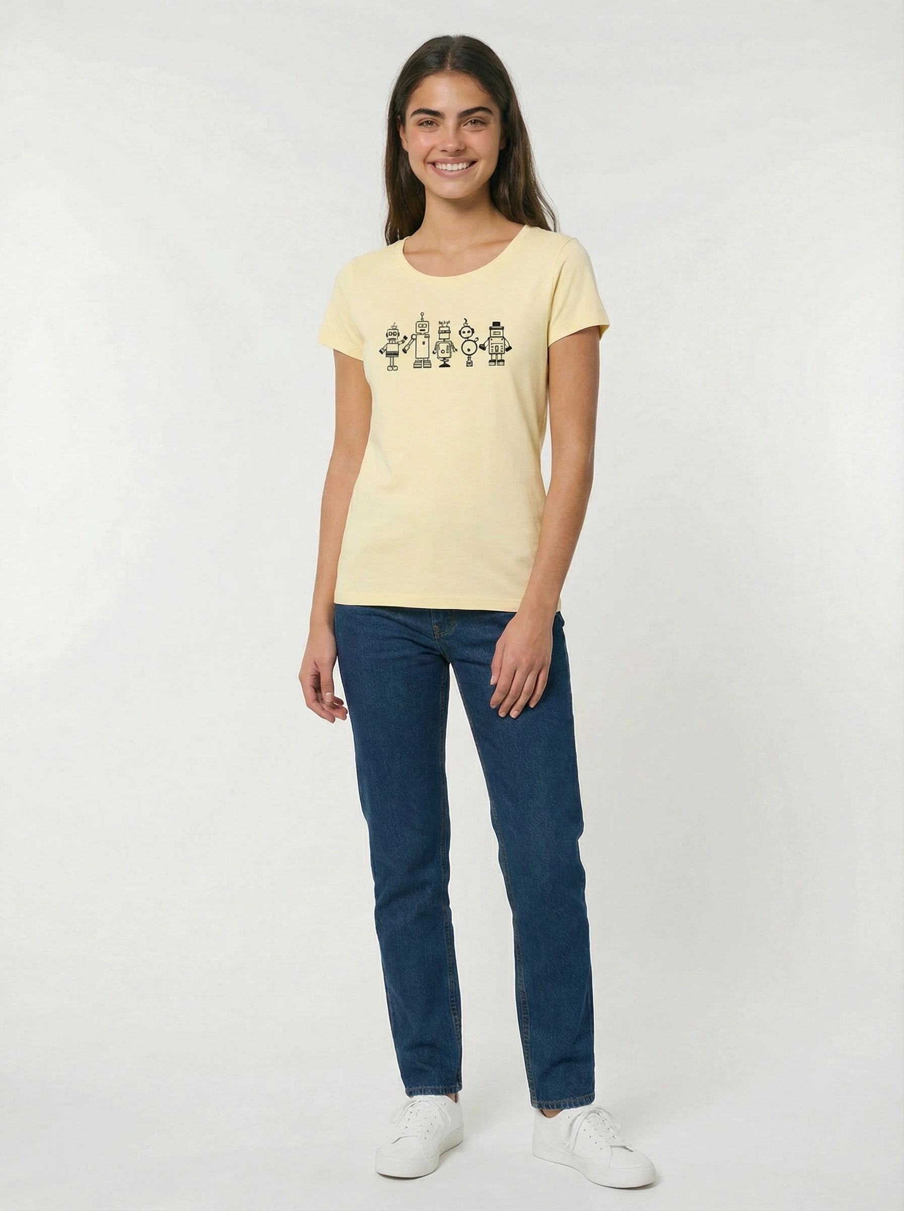 Damen-Shirt "Roboter"