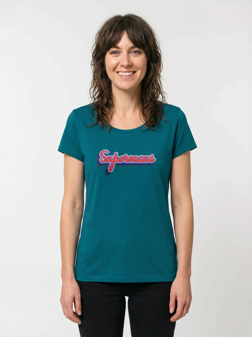 Damenshirt mit Wunschtext, Effektschrift "Different"