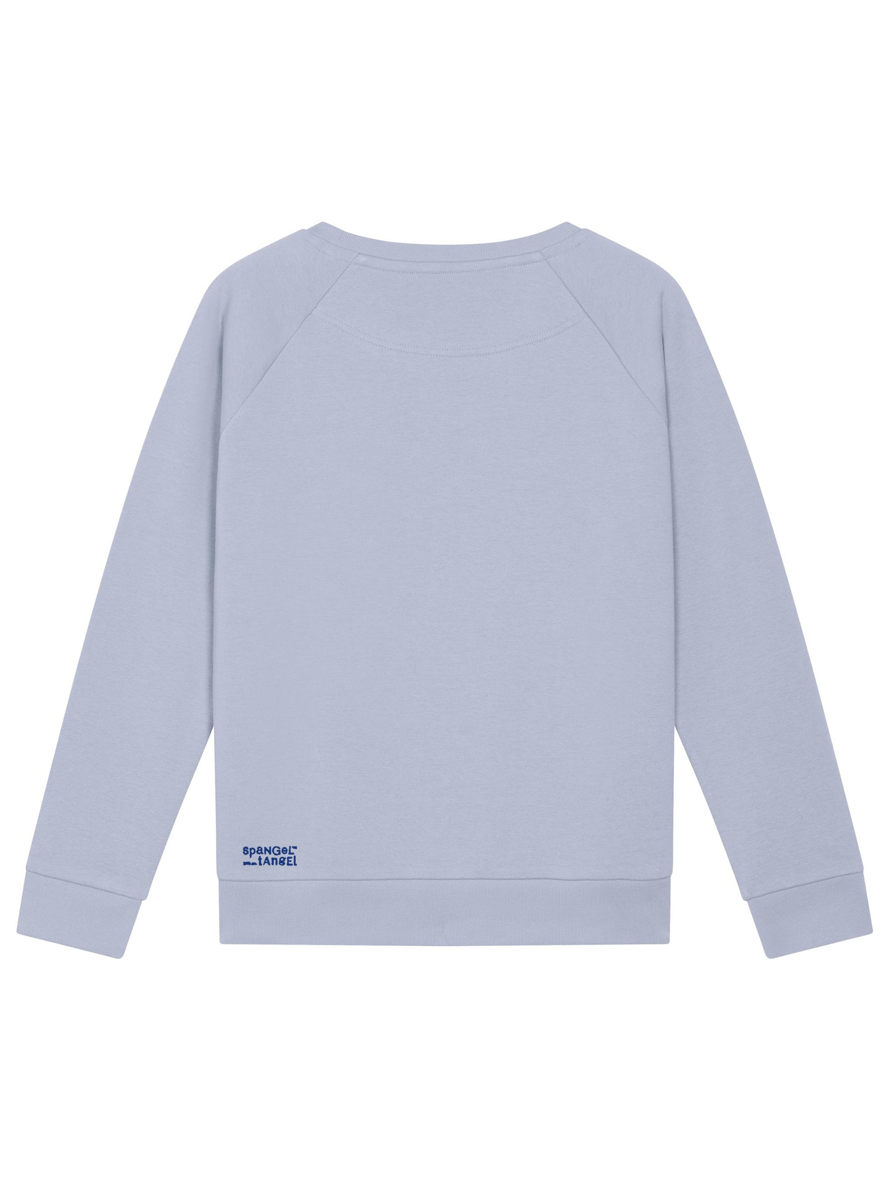 Pullover, "Kaligrafie-Marx" Sweatshirt, Damen, bedruckt, Bio-Baumwolle