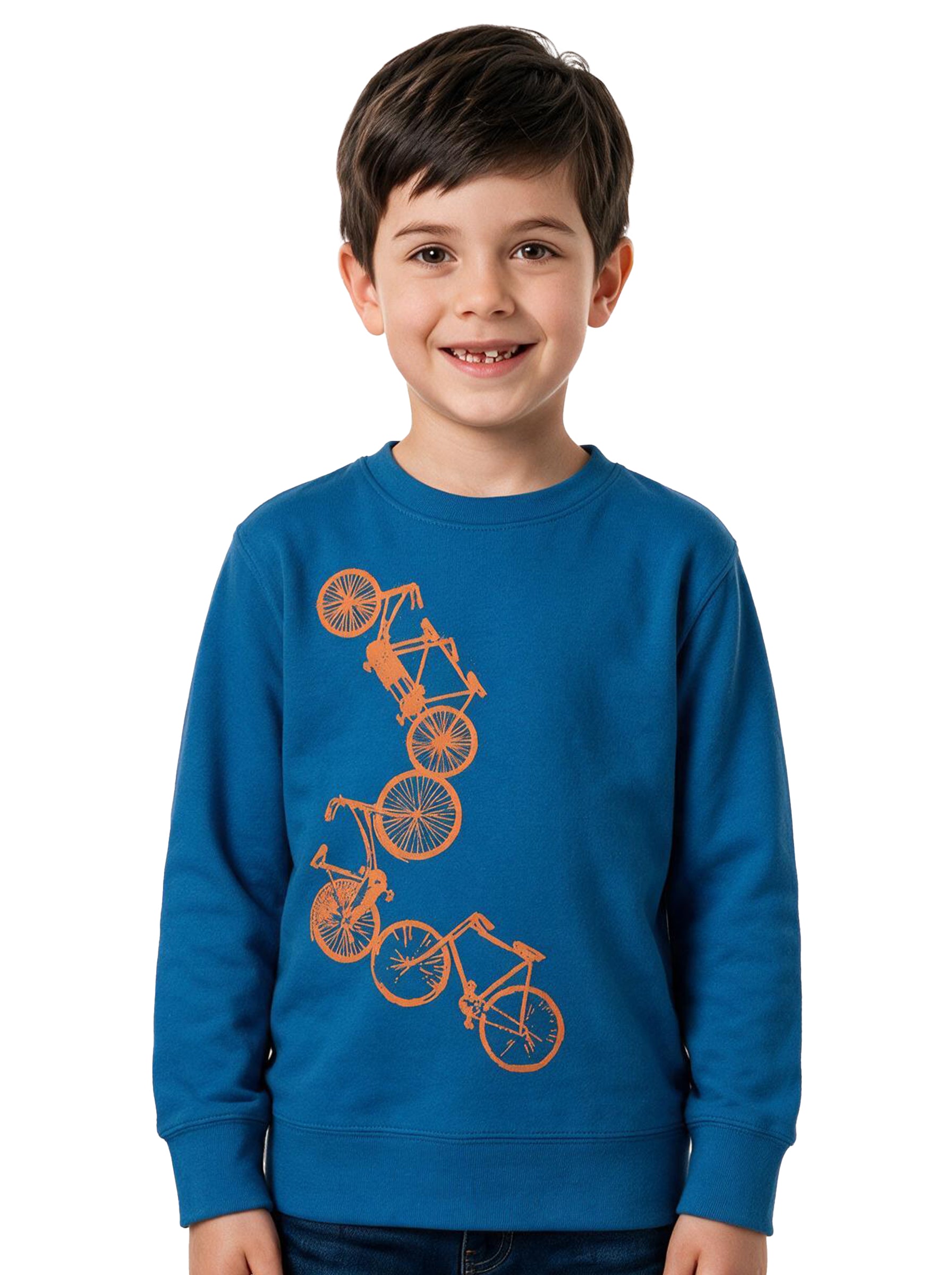 Kinder Sweatshirt „Fahrräder“