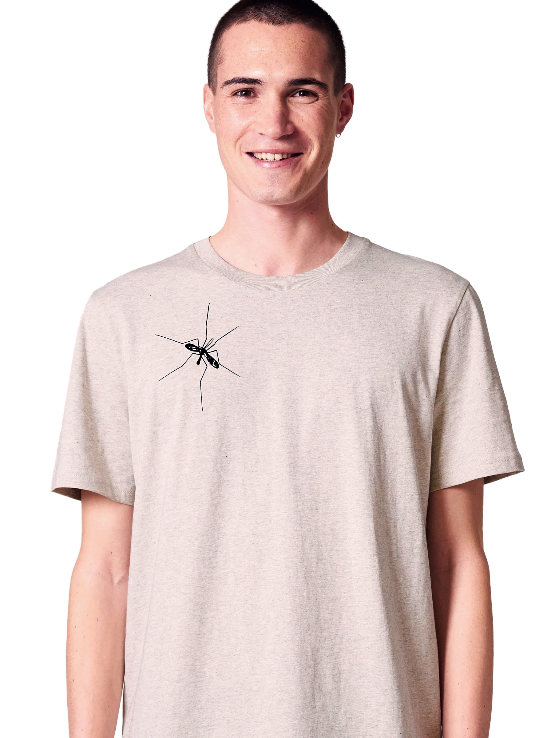 T-Shirt bedruckt, "Schnake"