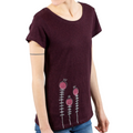 T-Shirt, bedruckt, "Lillis Blume"