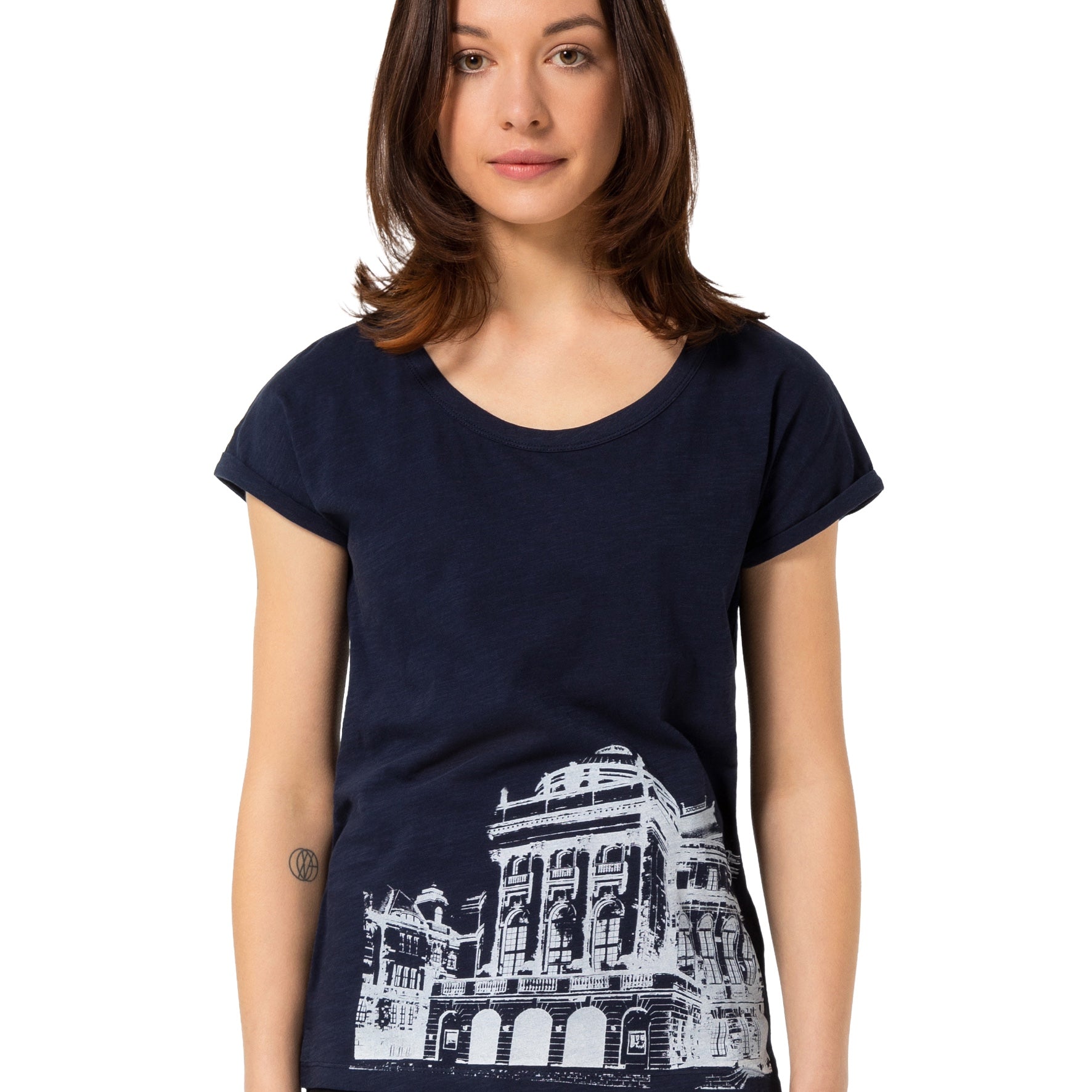 Damen T-Shirt „Opernhaus Chemnitz“, Siebdruck