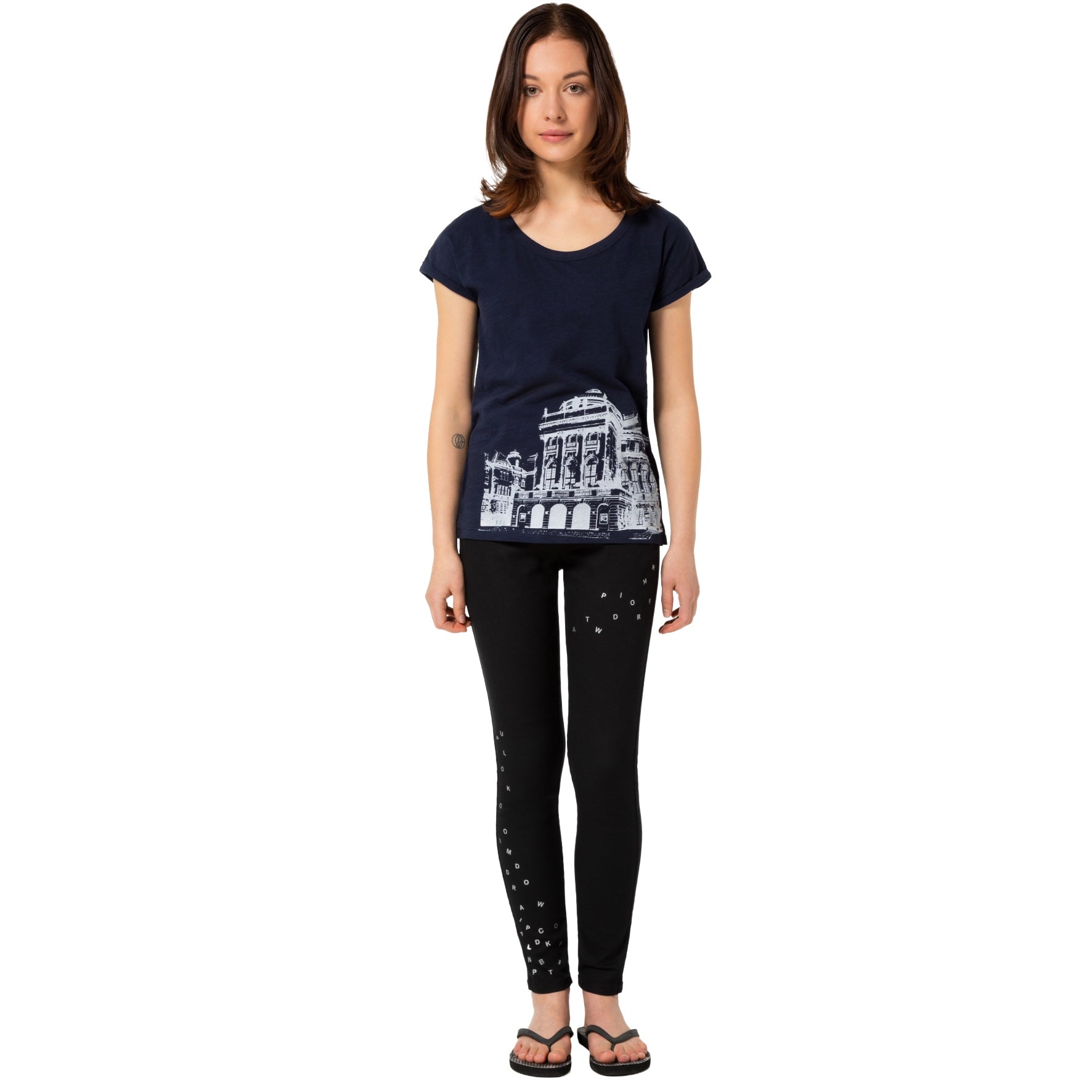Damen T-Shirt „Opernhaus Chemnitz“, Siebdruck