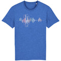 T-Shirt bedruckt, "GeoSkyline"