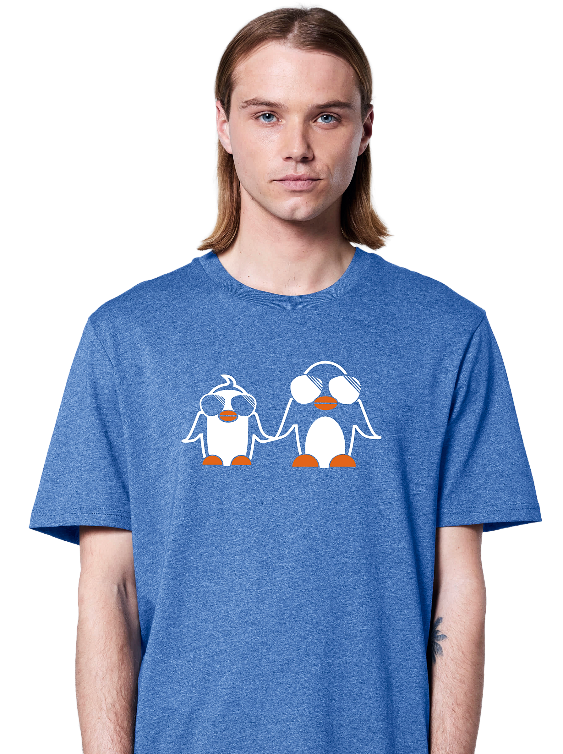 T-Shirt bedruckt "Pinguine"