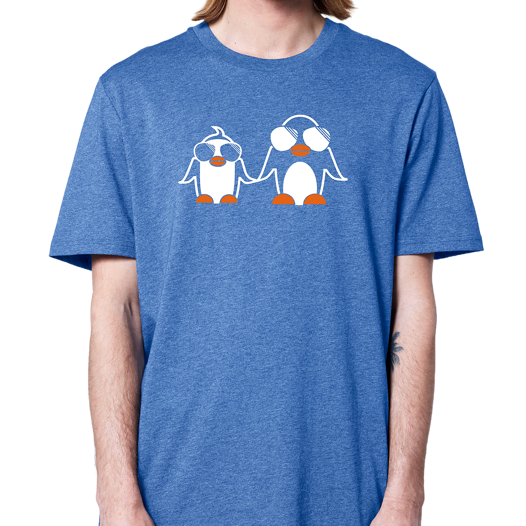 T-Shirt bedruckt "Pinguine"