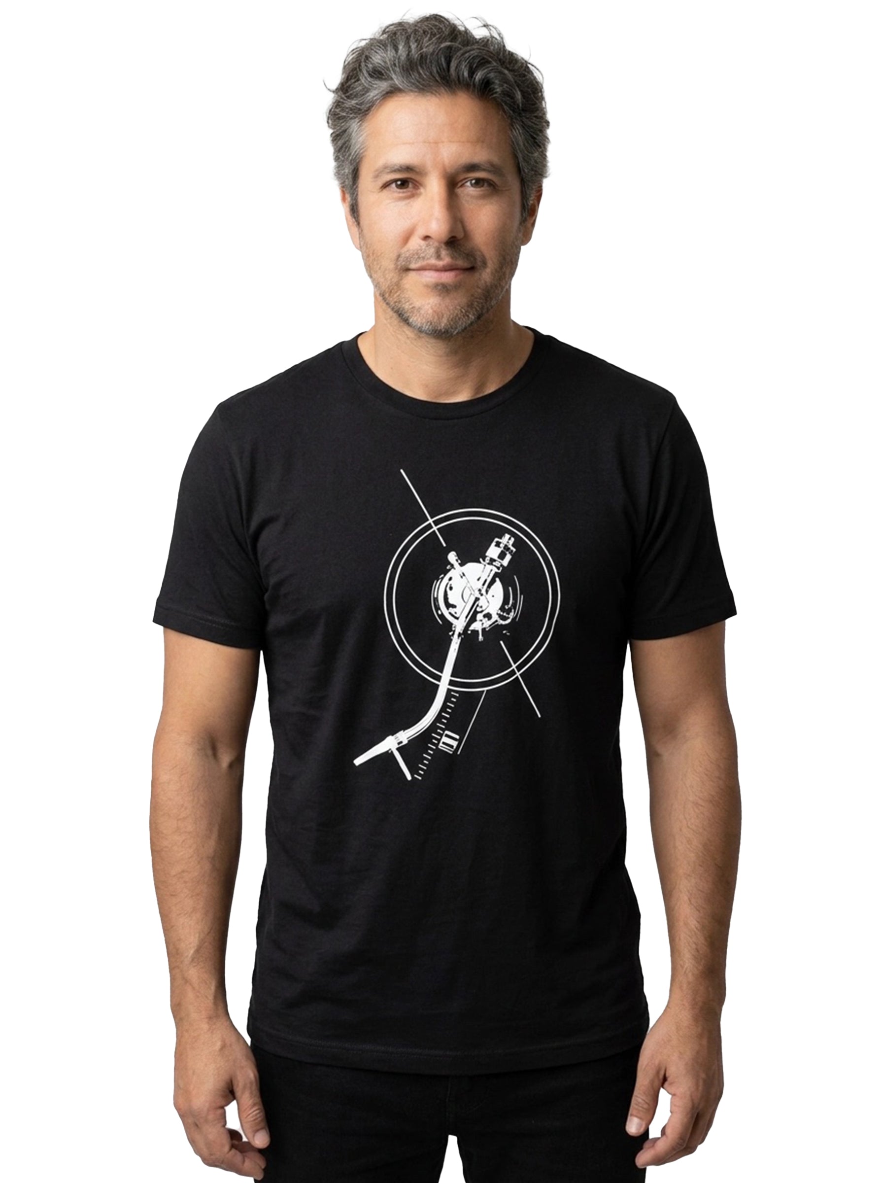 T-Shirt, bedruckt Turntable