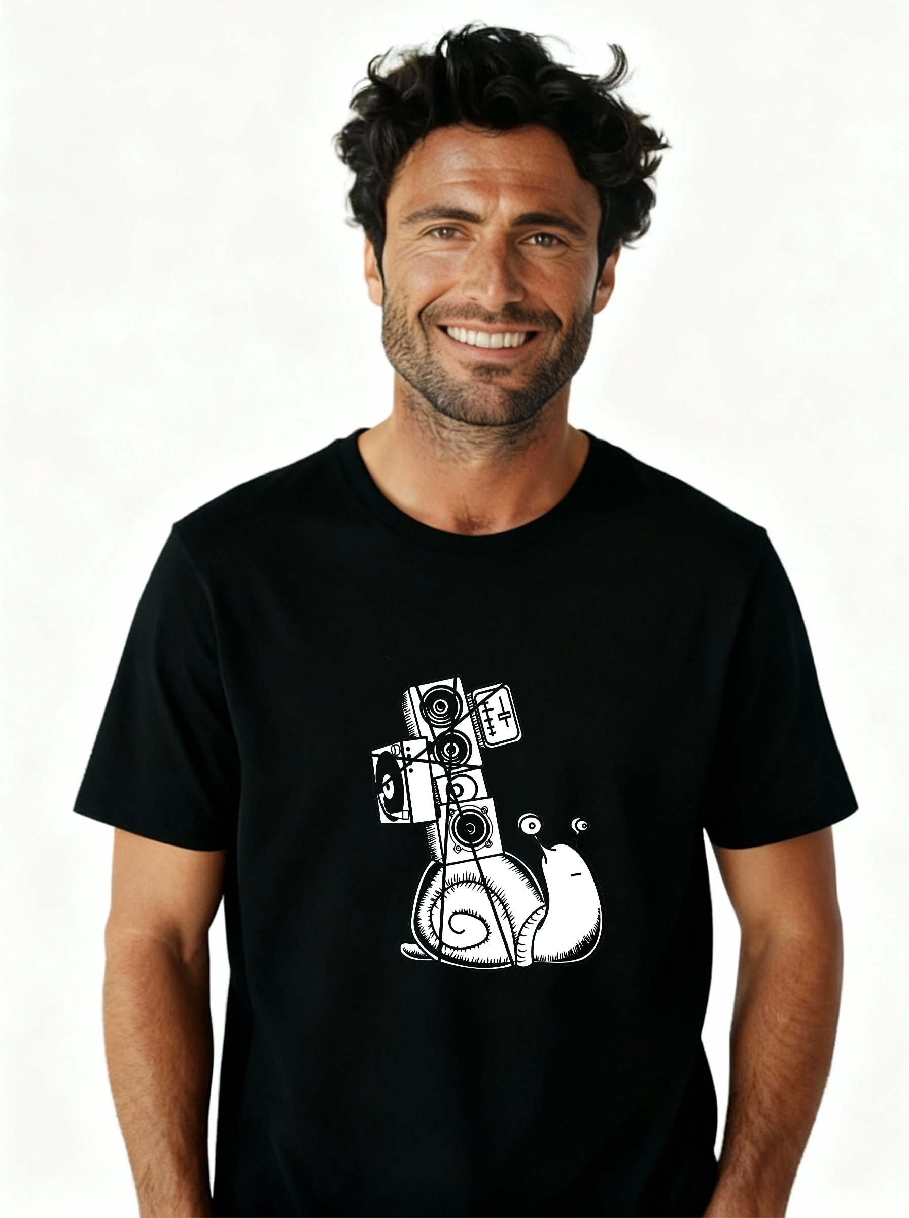 T-Shirt "Sound-Schnecke"