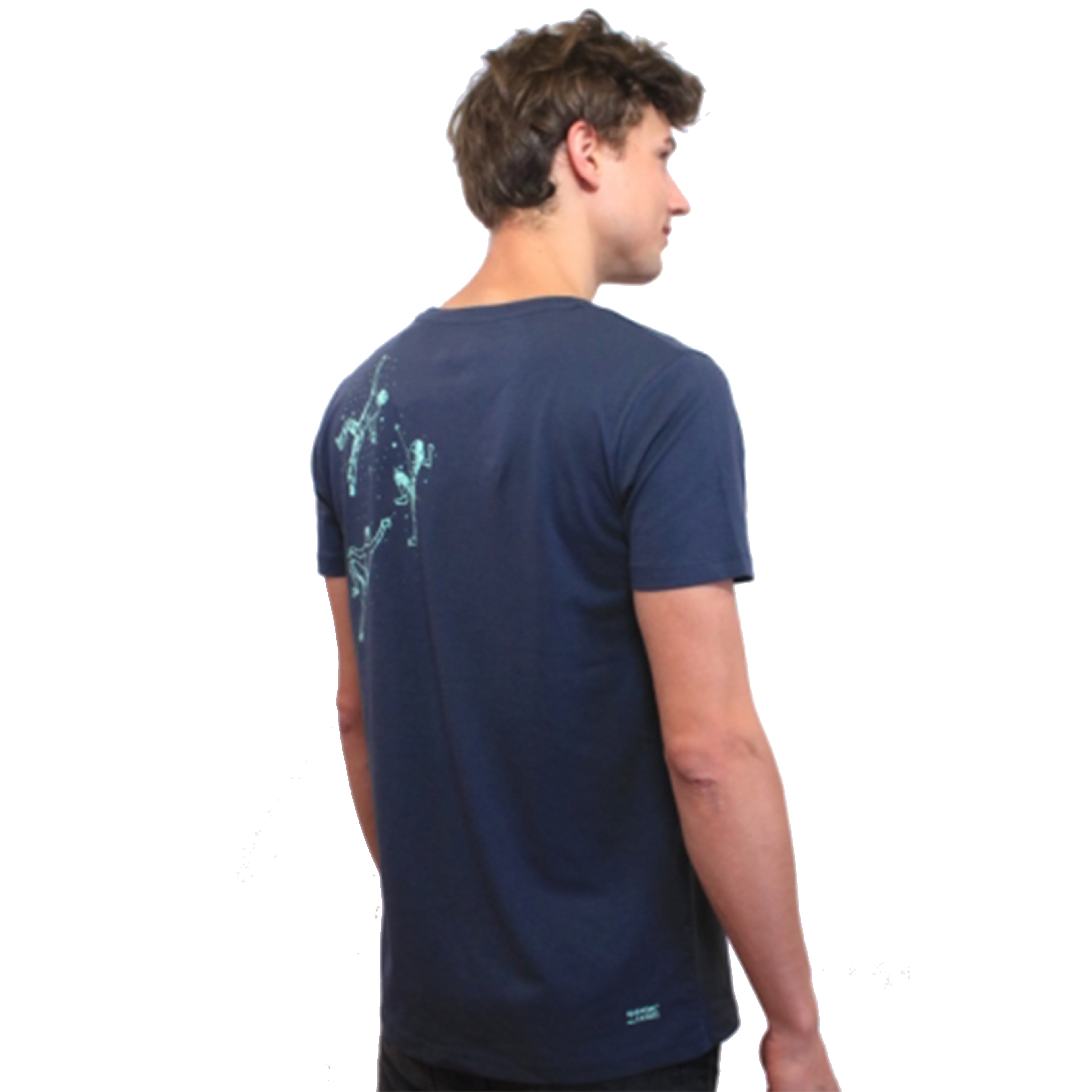 T-Shirt, bedruckt, "Bouldern", Unisex