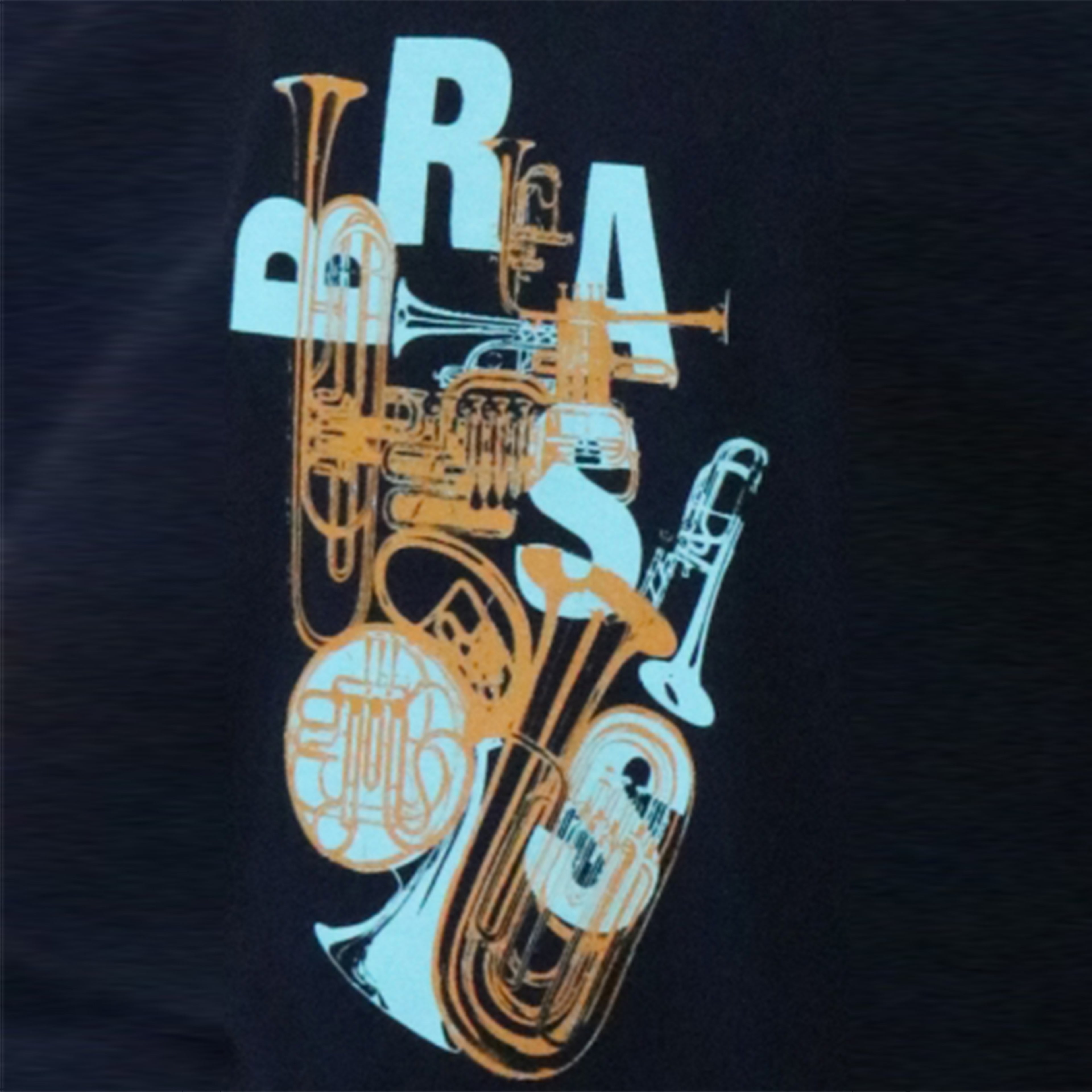 T-Shirt bedruckt, "Brass"