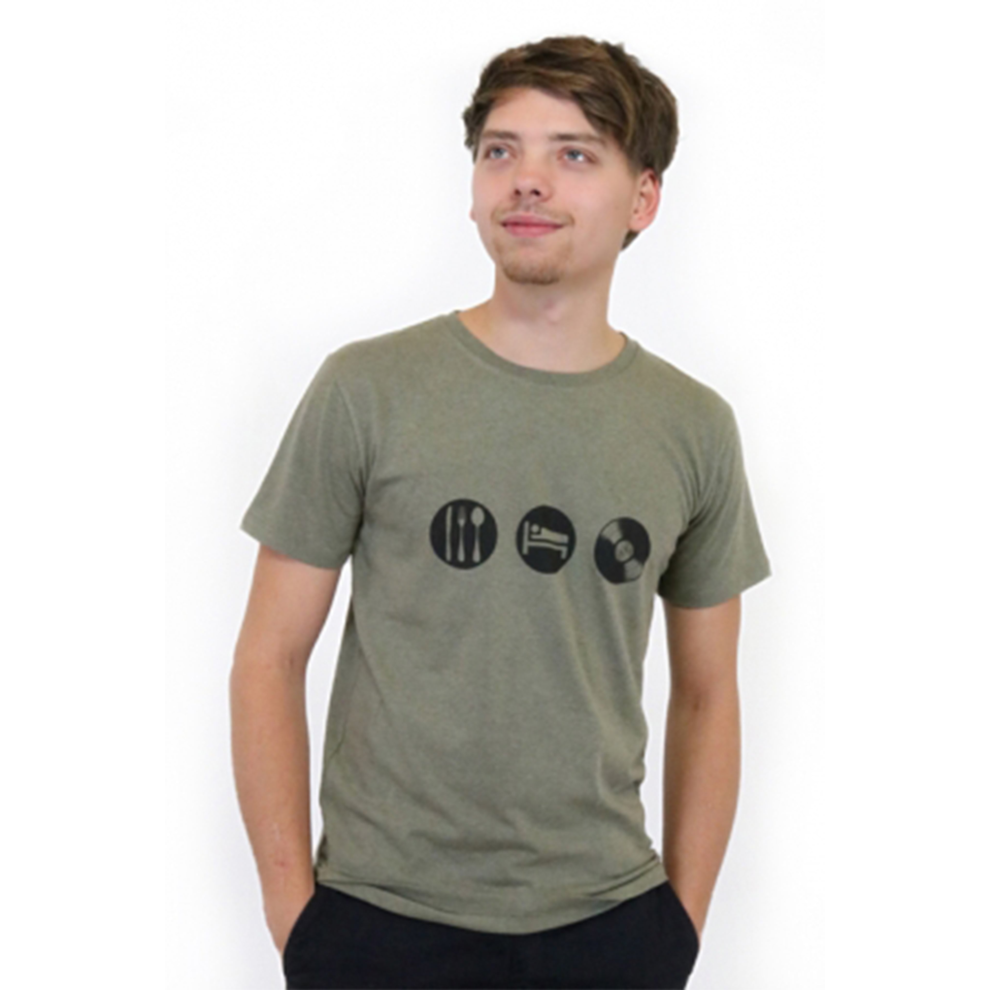 T-Shirt "Eat Sleep Vinyl"
