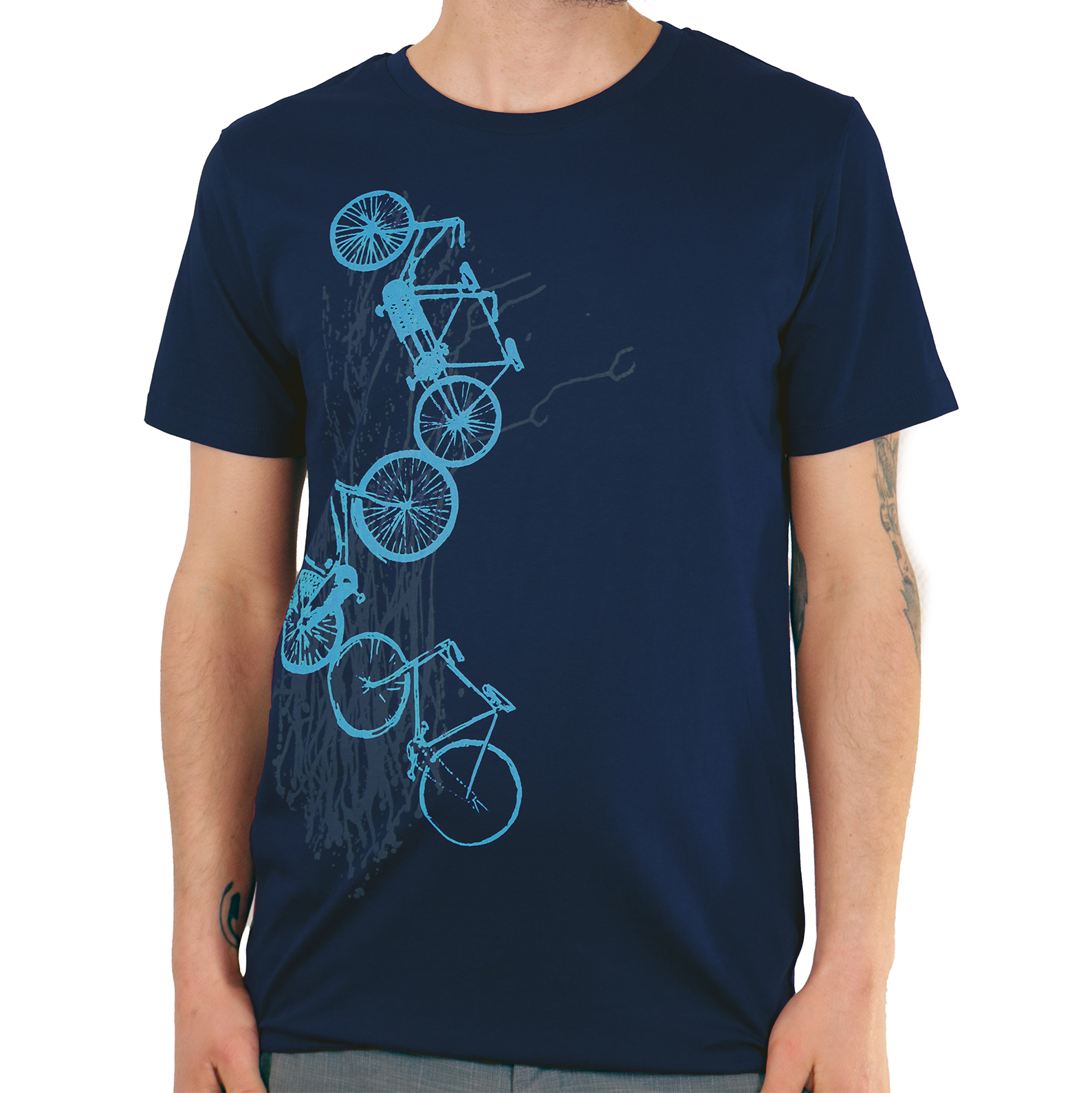 T-Shirt "Fahrräder" Unisex
