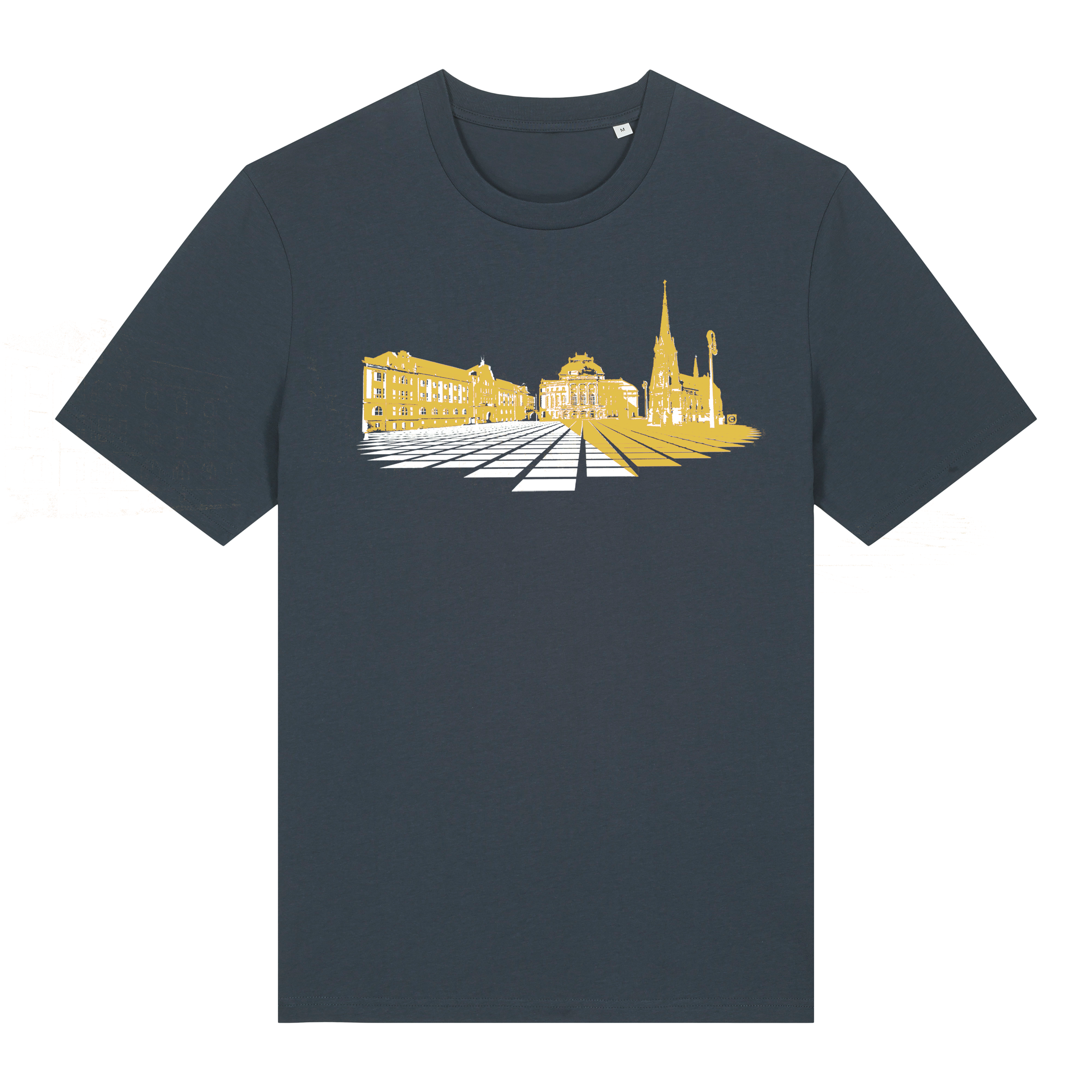 T-Shirt bedruckt "Opernplatz Chemnitz"