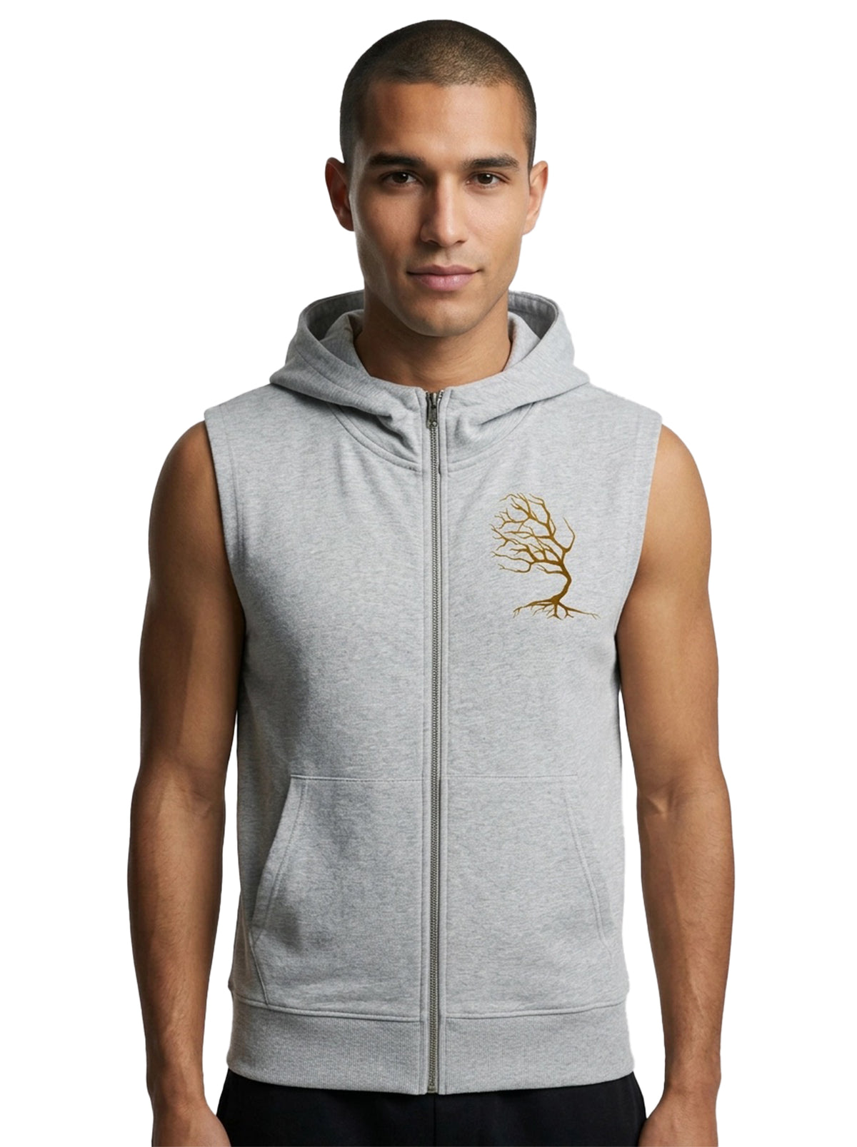 Sweatweste "Wilder Baum"
