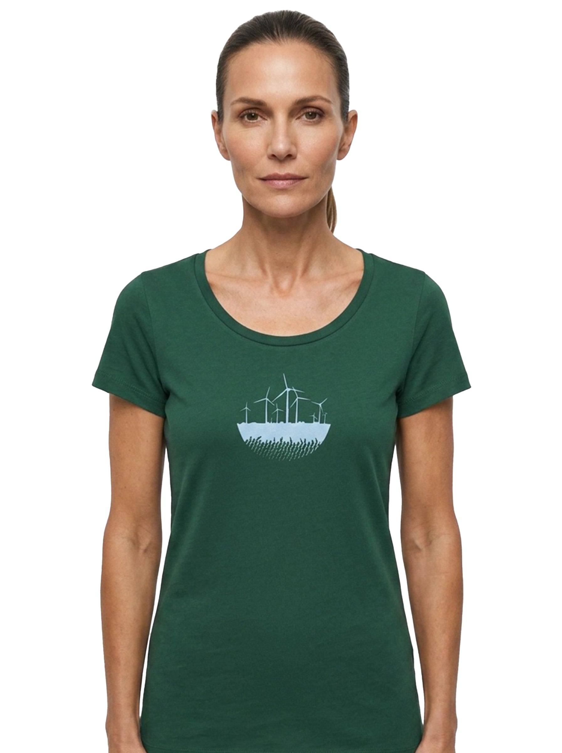 T-Shirt, Damen "Windkraft"