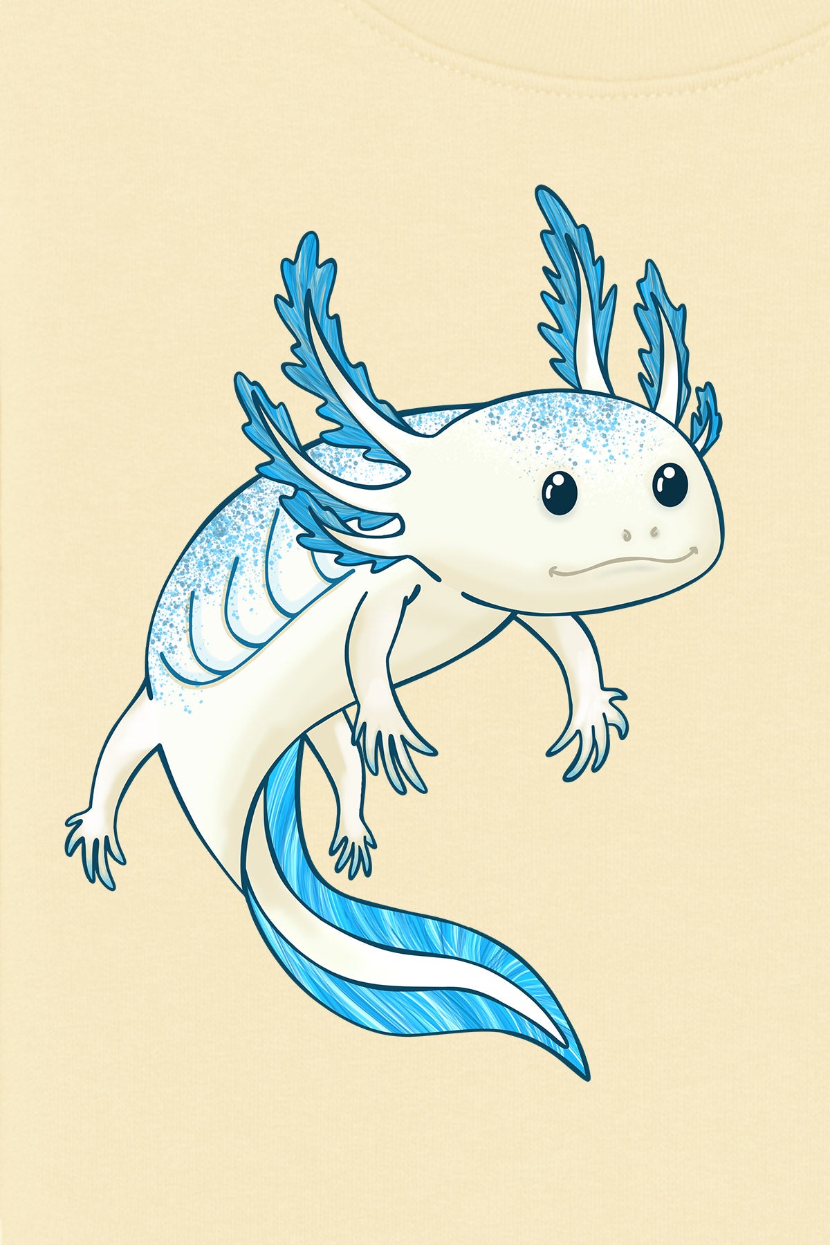 Kinder Sweatshirt „Axolotl“ – Nachhaltiger Pullover mit Tiermotiv