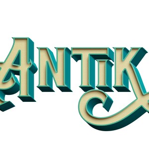 Damenshirt mit Wunschtext, Effektschrift "Antik"