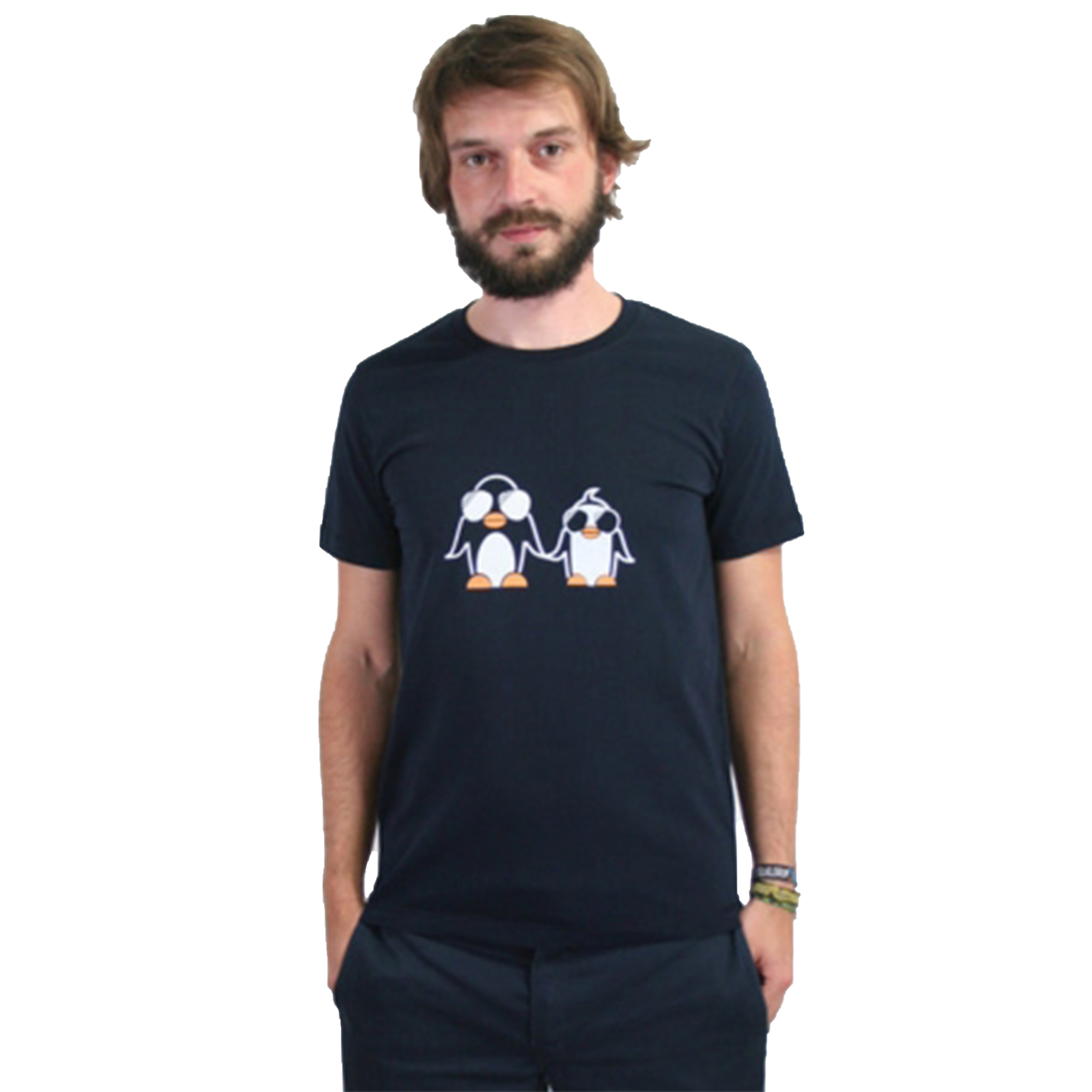 T-Shirt bedruckt "Pinguine"