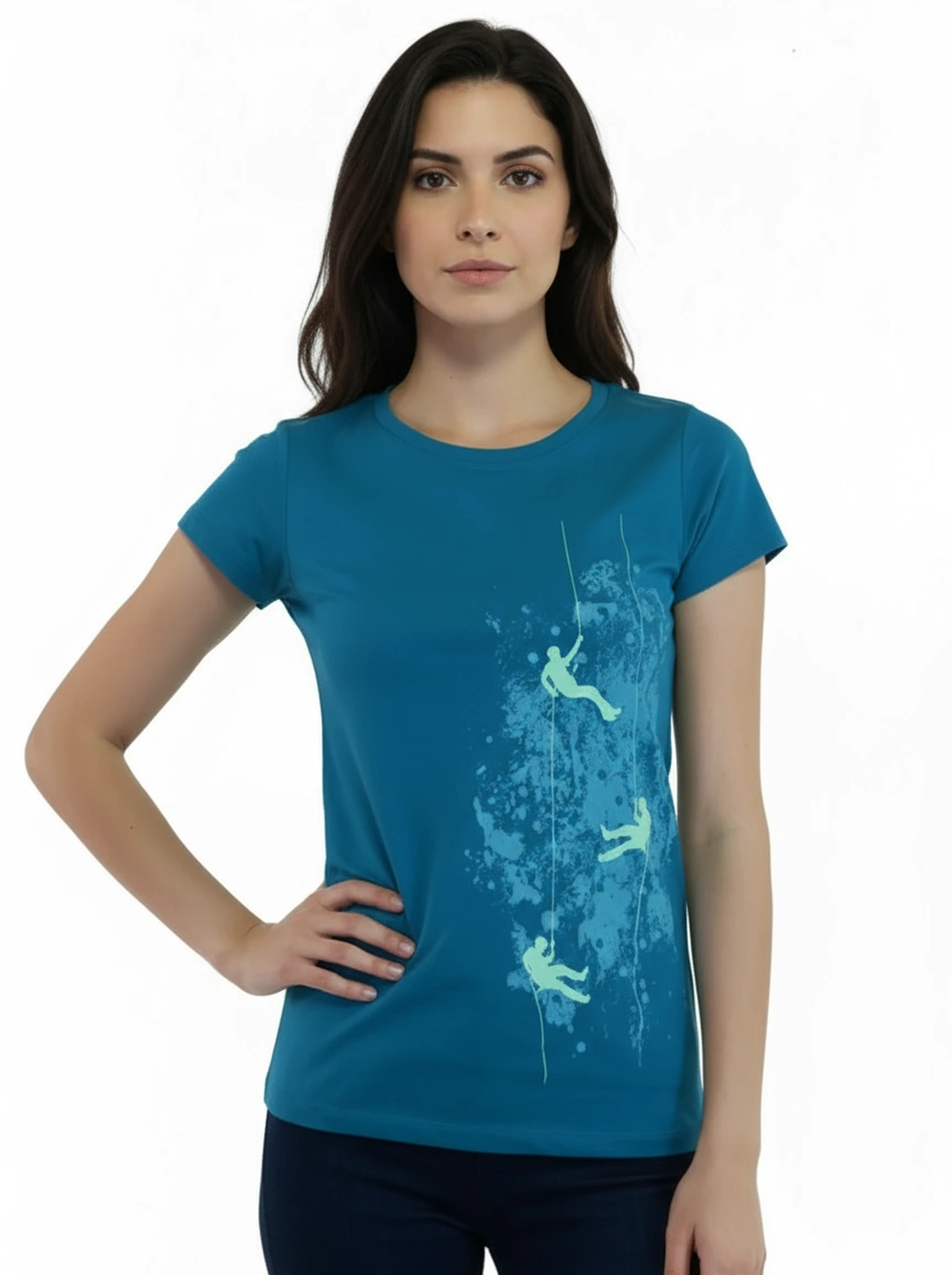 Damenshirt "Kletterer"