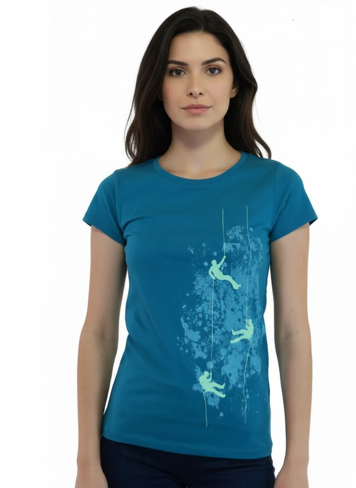 Damenshirt "Kletterer"