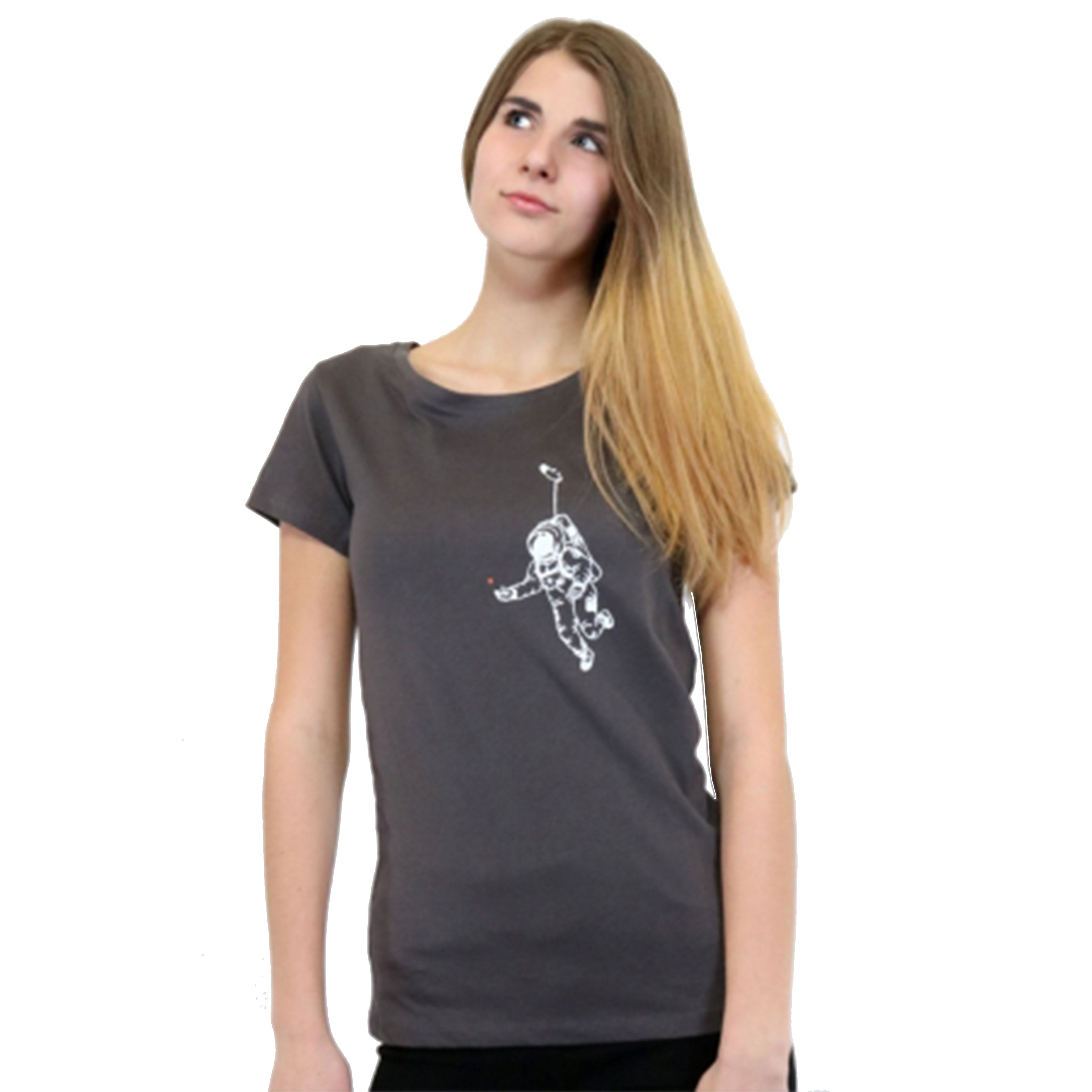 Damenshirt "Kosmonaut" grau