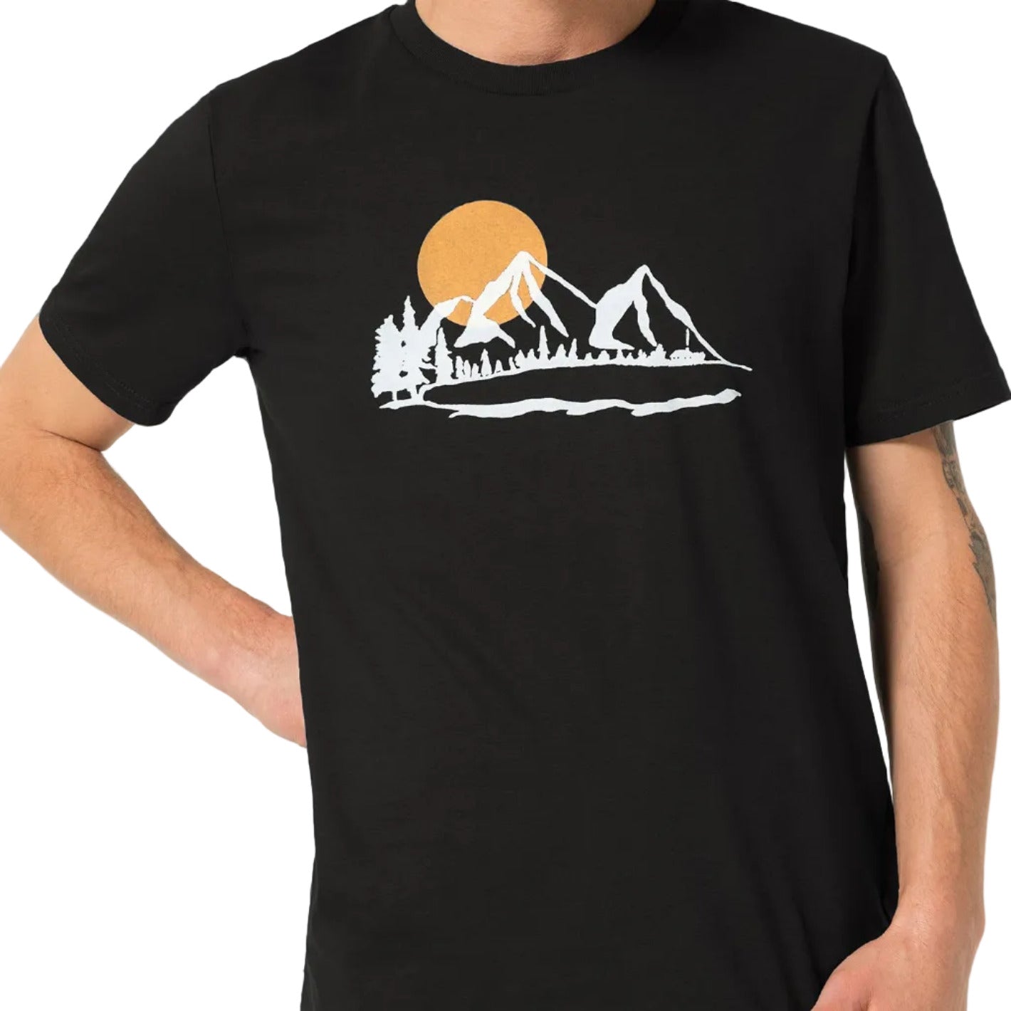 T-Shirt bedruckt "Bergluft"